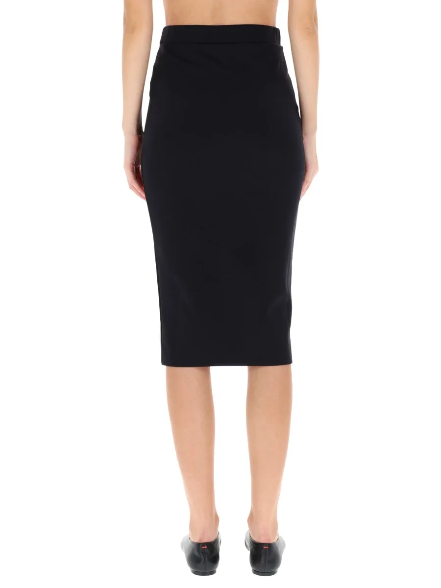 Midi Skirt With Logo sold by Wanan Luxury product image thumbnail 4