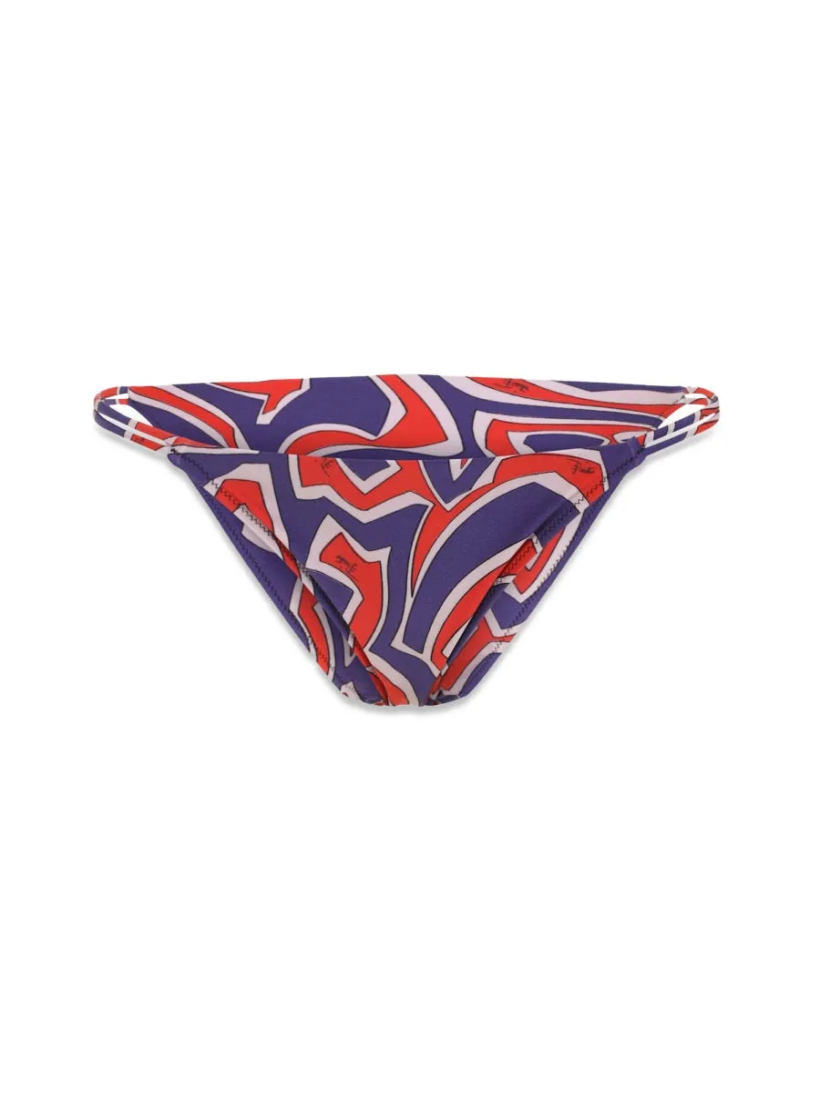 "Labyrinth" Print Bikini Bottom sold by Wanan Luxury product image thumbnail 2