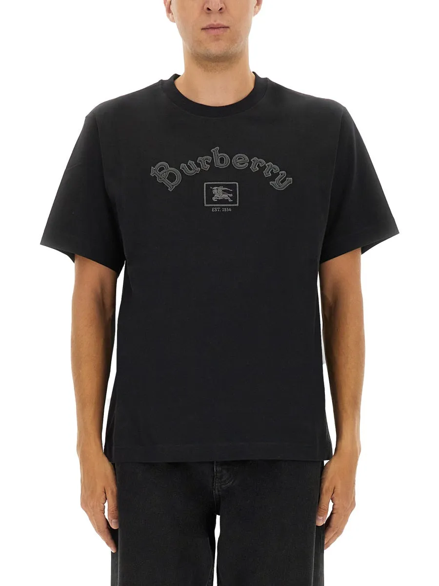 Gothic Logo T-Shirt sold by Wanan Luxury