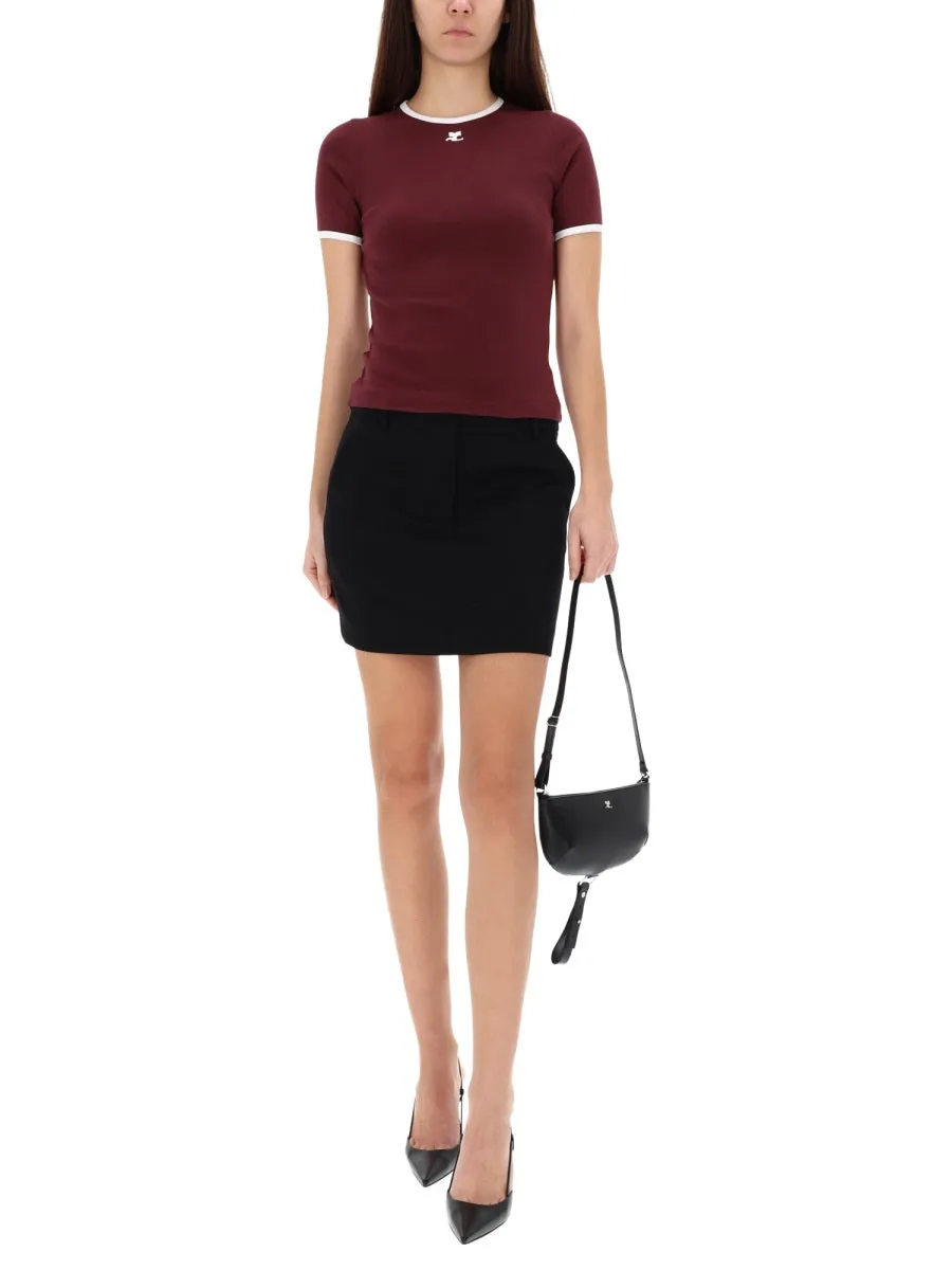 "Signature Contrast" T-Shirt sold by Wanan Luxury product image thumbnail 2