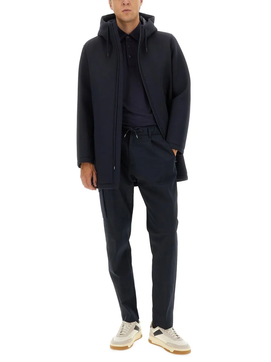 Long Parka In Three Layers "Scuba" sold by Wanan Luxury product image thumbnail 2