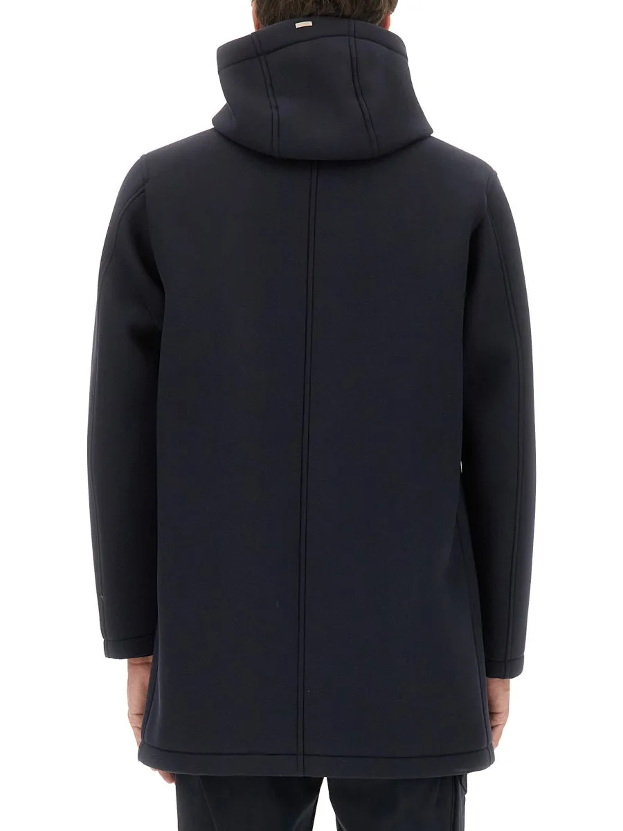 Long Parka In Three Layers "Scuba" sold by Wanan Luxury product image thumbnail 3