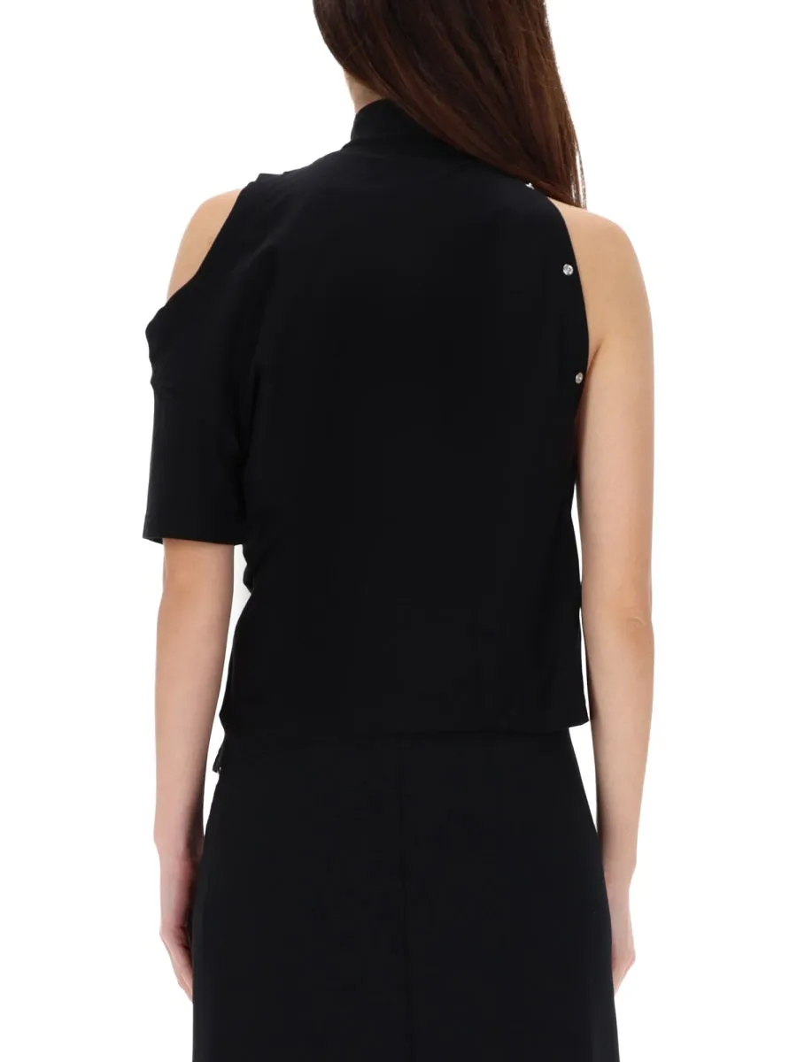 Asymmetrical T-Shirt sold by Wanan Luxury product image thumbnail 3