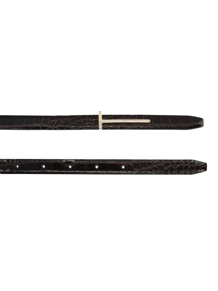 Thin Leather Belt sold by Wanan Luxury product image thumbnail 2
