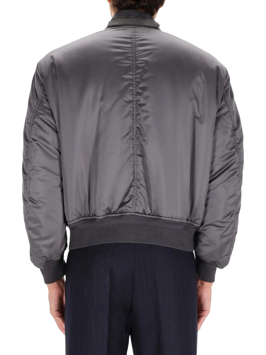 Silk Bomber Jacket sold by Wanan Luxury product image thumbnail 4