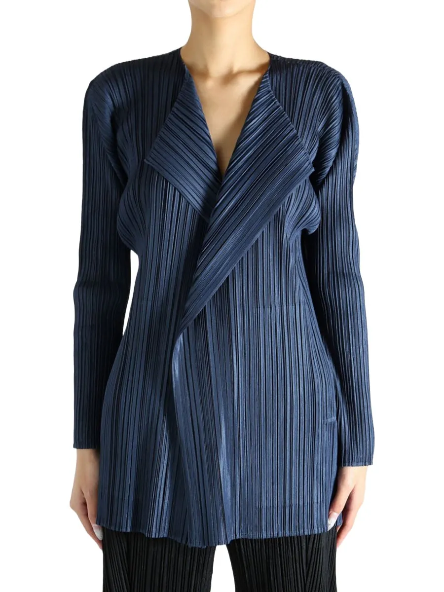 "Mellow Pleats" Coat sold by Wanan Luxury product image thumbnail 3