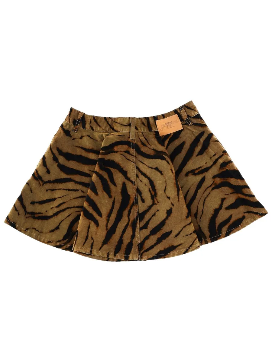 Animal Miniskirt sold by Wanan Luxury product image thumbnail 2