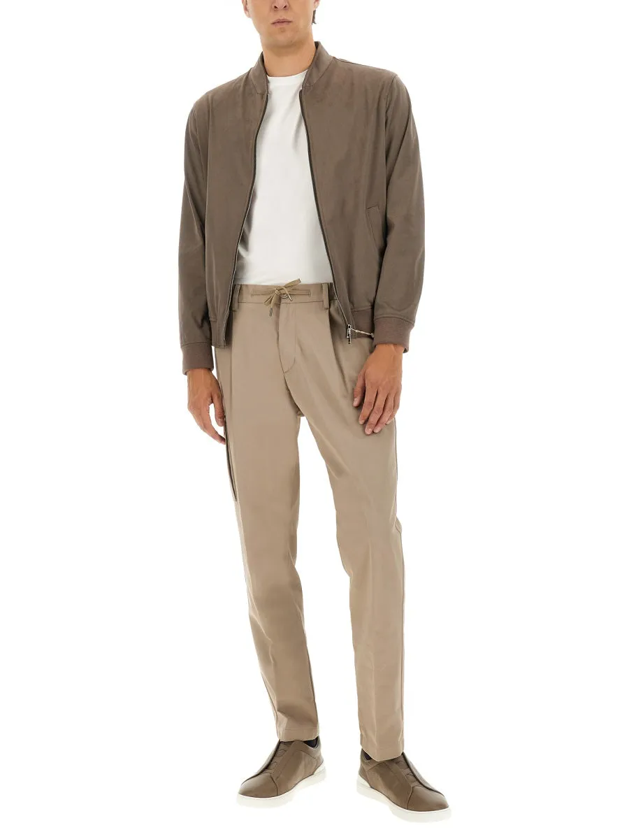 "Resort" Bomber Jacket In Suede Alternatives sold by Wanan Luxury product image thumbnail 2