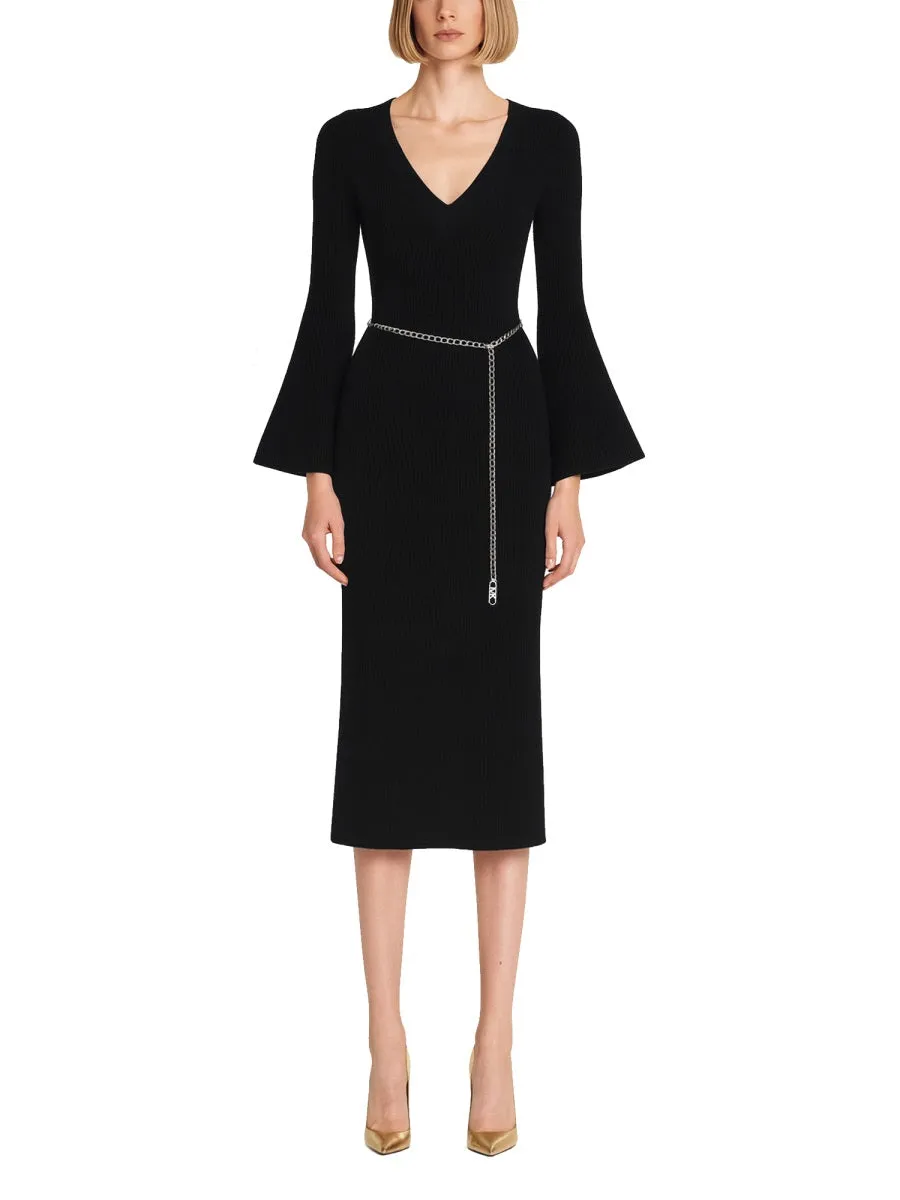 Wool Midi Dress sold by Wanan Luxury product image thumbnail 2