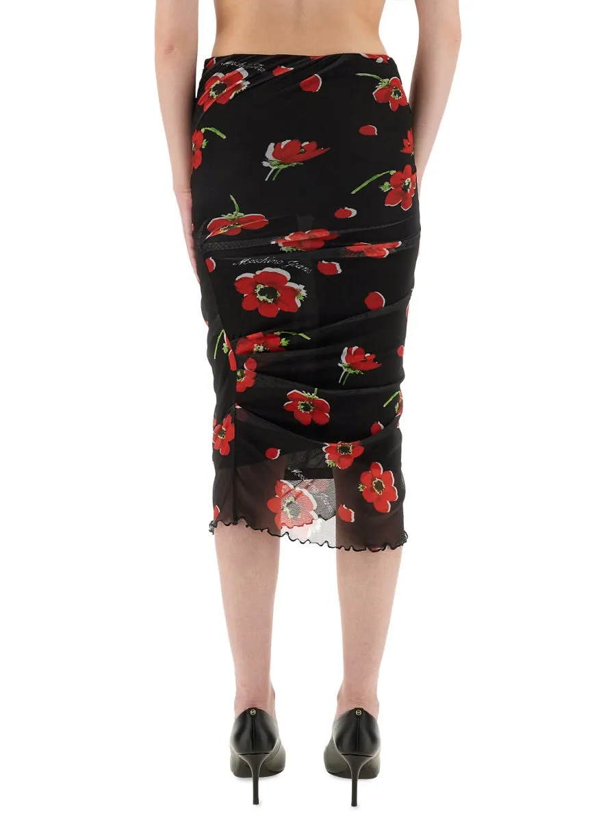 Floral Mesh Skirt sold by Wanan Luxury product image thumbnail 3