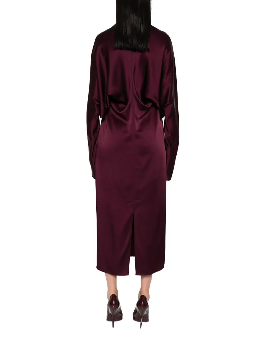 Midi Dress With Cut-Out Detail sold by Wanan Luxury product image thumbnail 3