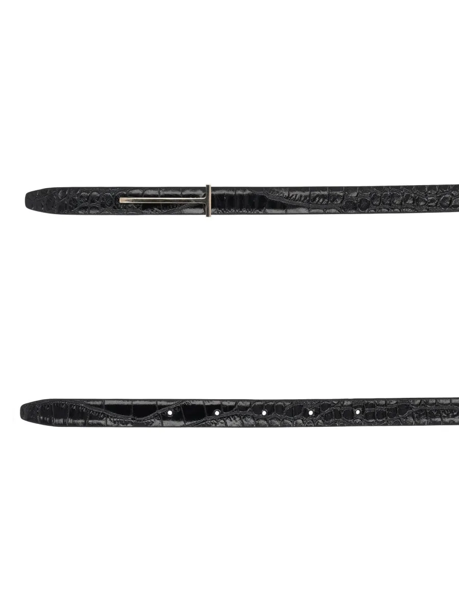 Thin Leather Belt sold by Wanan Luxury product image thumbnail 2