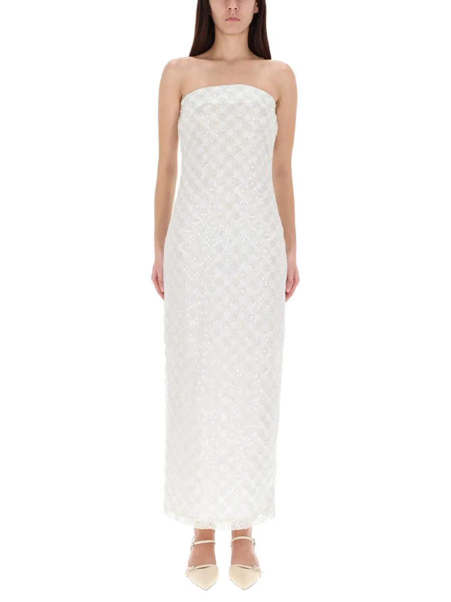 Long Dress With Beads sold by Wanan Luxury