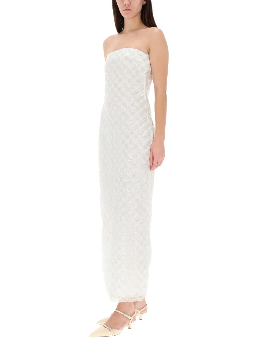 Long Dress With Beads sold by Wanan Luxury product image thumbnail 4