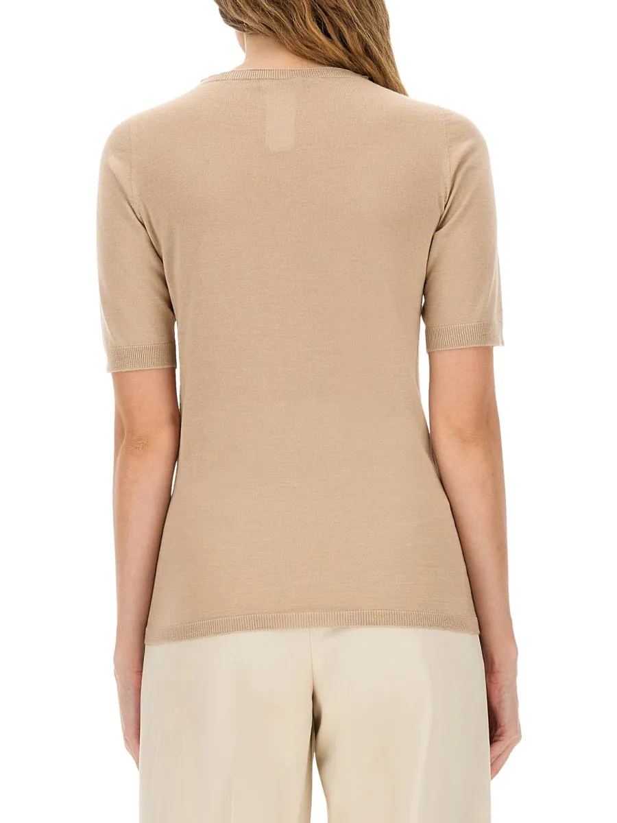 Cashmere And Silk Knit T-Shirt sold by Wanan Luxury product image thumbnail 3