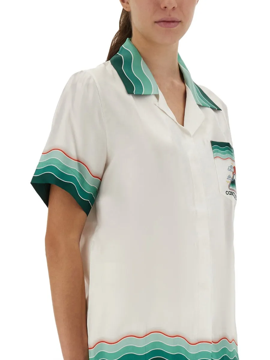 "Montagne Ondulée" Shirt sold by Wanan Luxury product image thumbnail 4