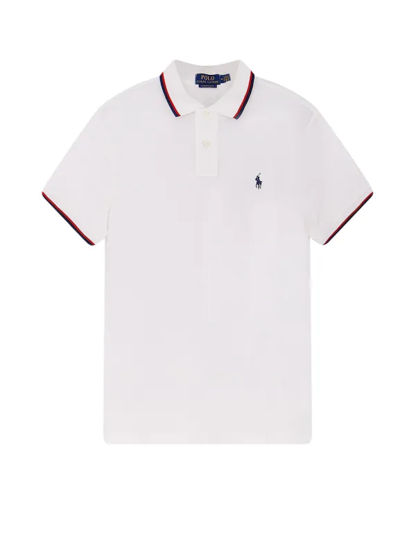 Cotton Polo Shirt With Contrasting Profile sold by Wanan Luxury
