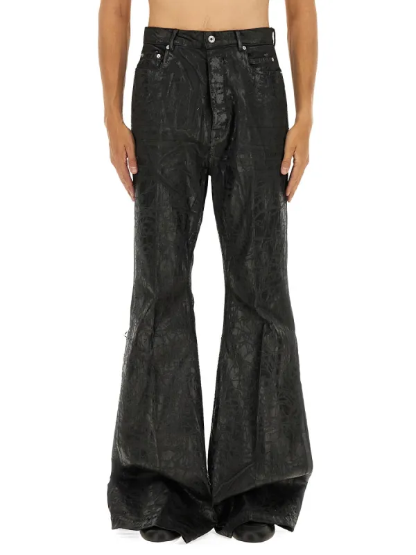 Denim "Bolans" Pants made by Rick Owens