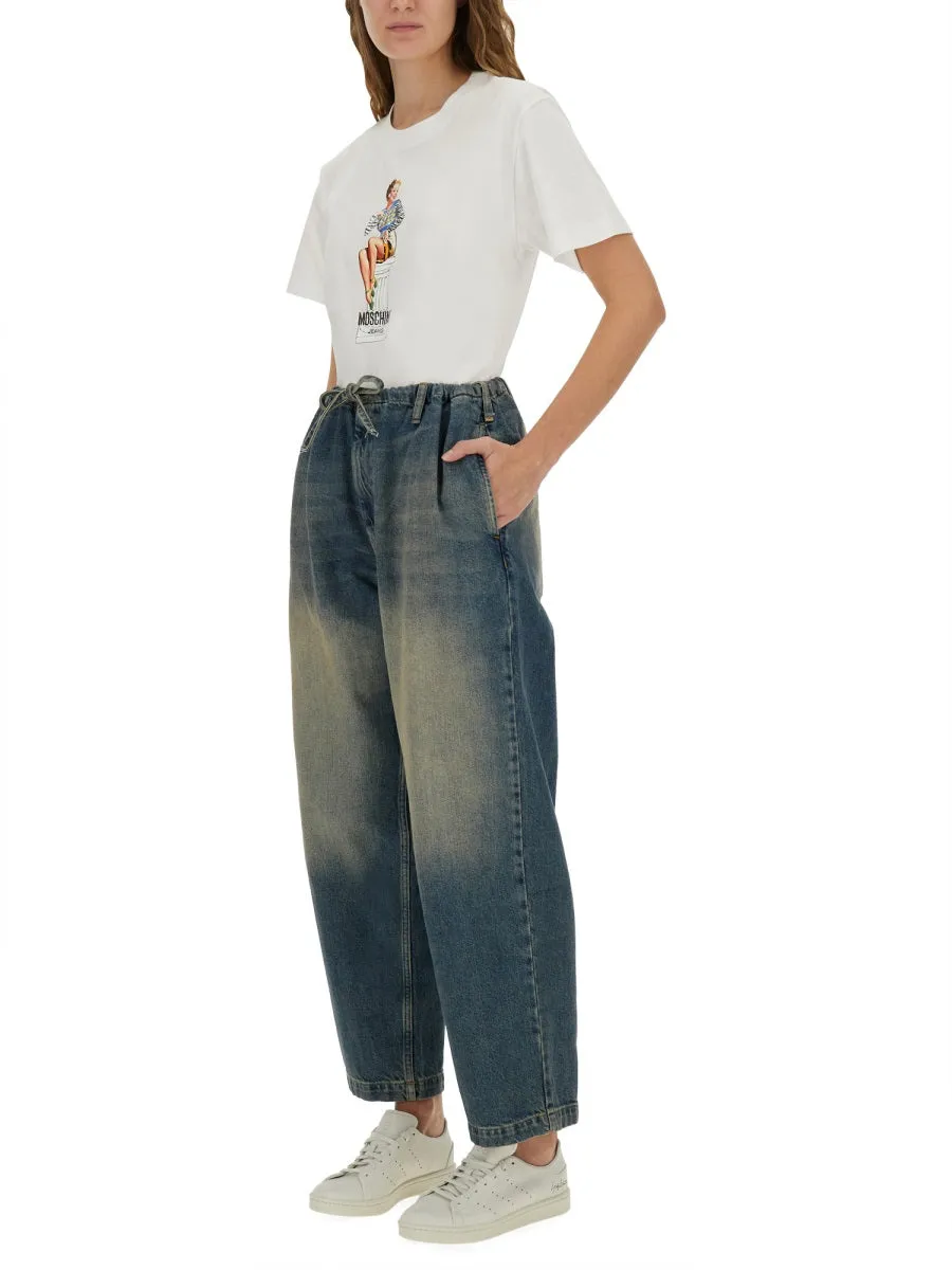 Cotton Denim Pants sold by Wanan Luxury product image thumbnail 2