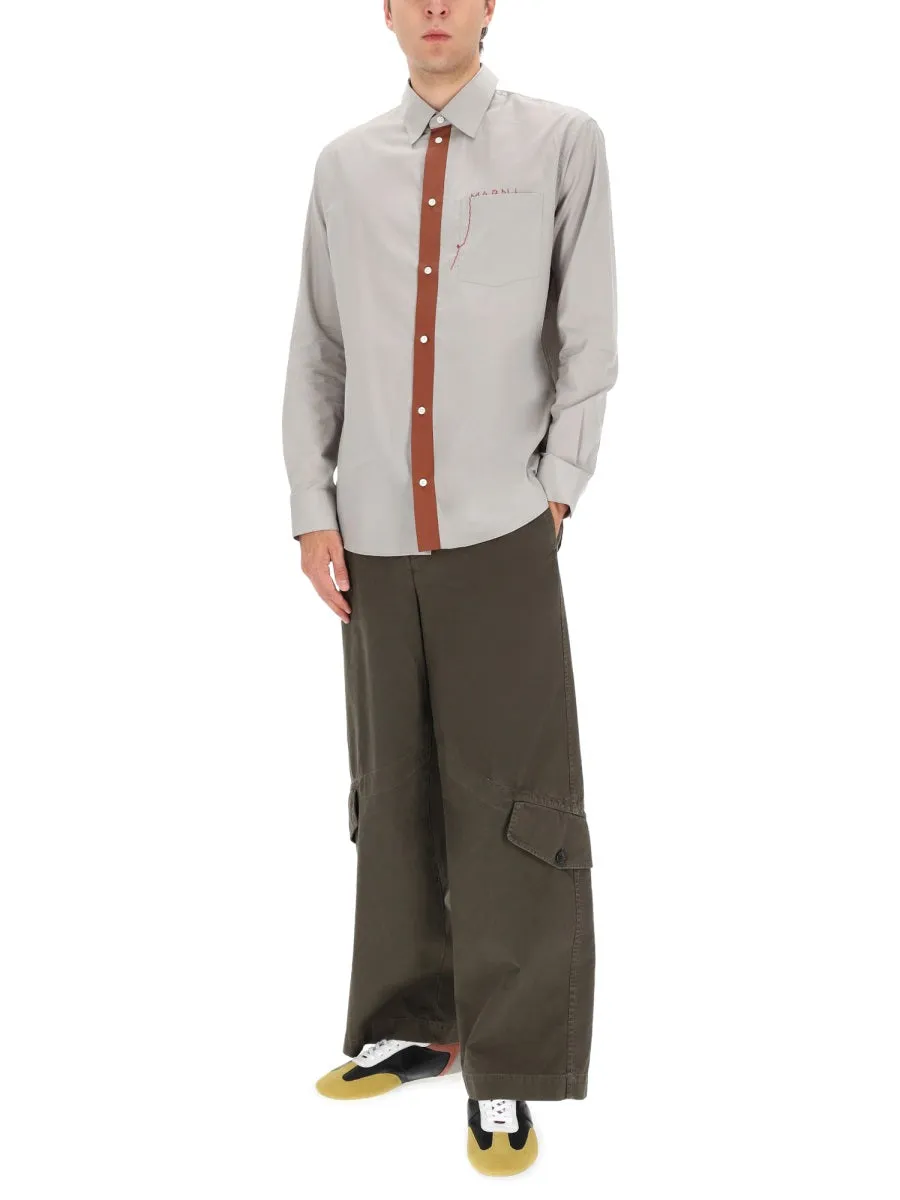 Shirt With Embroidered Logo sold by Wanan Luxury product image thumbnail 2