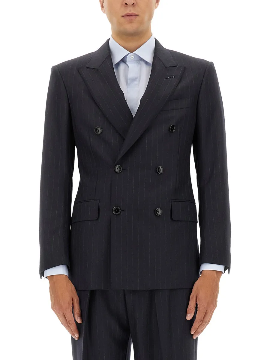 Pinstripe Jacket sold by Wanan Luxury