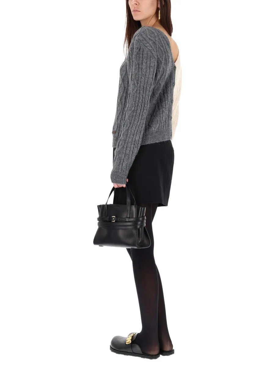 Two-Tone Cardigan sold by Wanan Luxury product image thumbnail 2