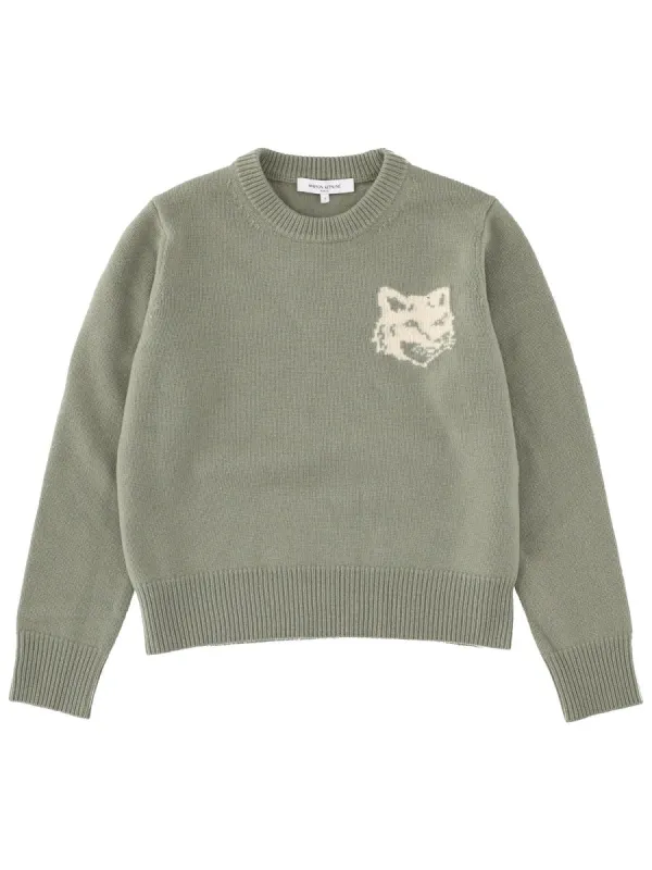 "Fox Head" Sweater sold by Wanan Luxury
