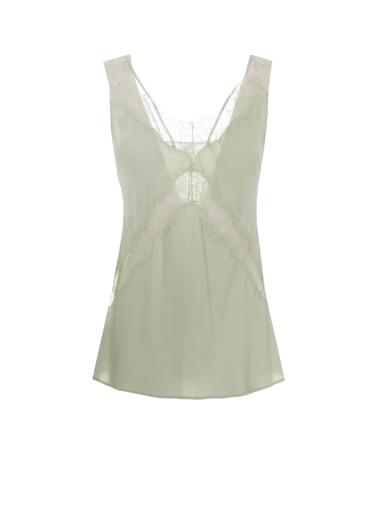 Lydia Satin Top sold by Wanan Luxury