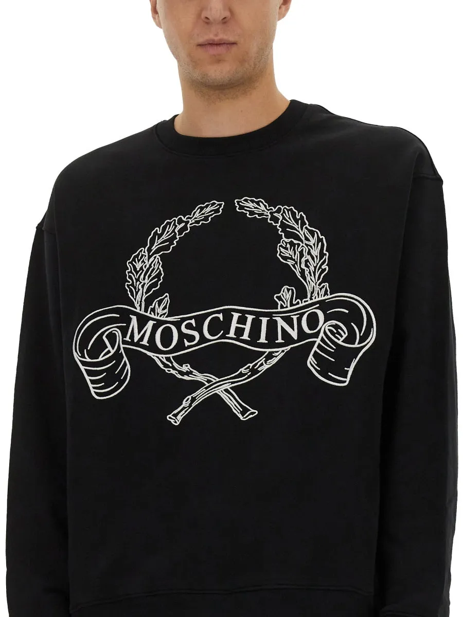 Sweatshirt With Laurel Crown Logo Embroidery sold by Wanan Luxury product image thumbnail 4