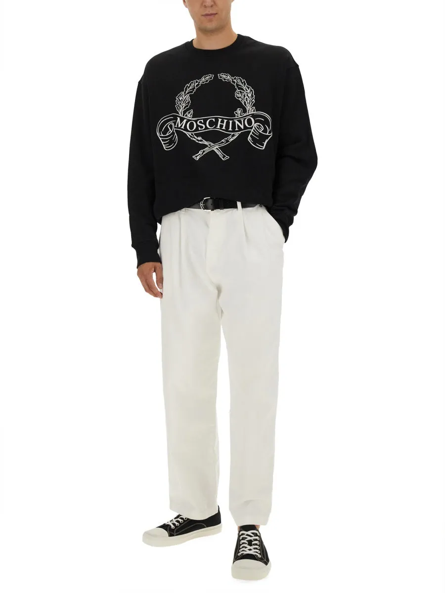 Sweatshirt With Laurel Crown Logo Embroidery sold by Wanan Luxury product image thumbnail 2