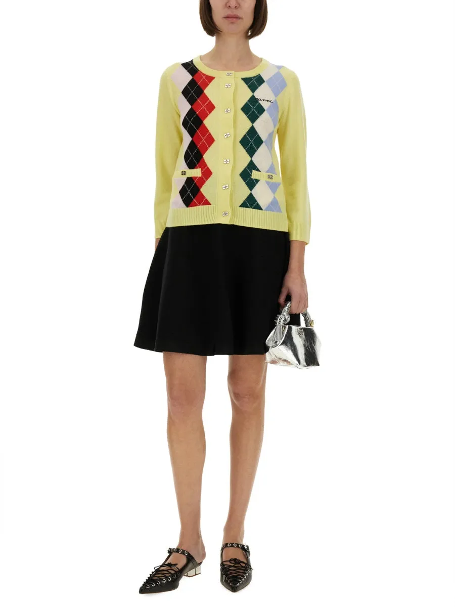 Jacquard Cashmere Cardigan sold by Wanan Luxury product image thumbnail 2