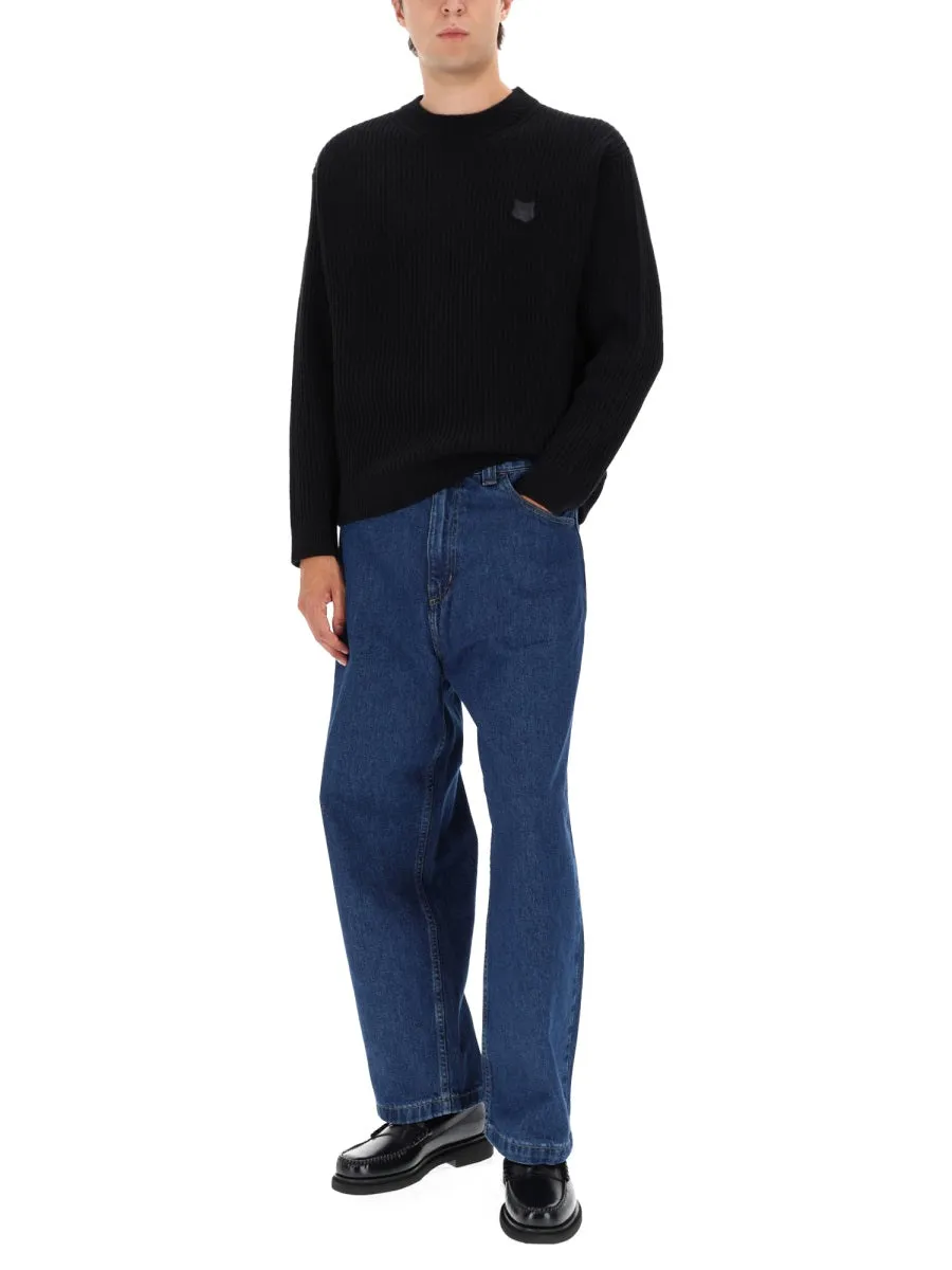 Ribbed Knit With Fox Patch sold by Wanan Luxury product image thumbnail 2