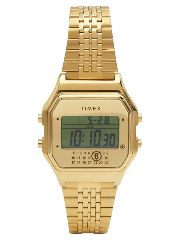 "Timex X Mm6 T80 Gold-Tone" Watch made by Wanan Luxury