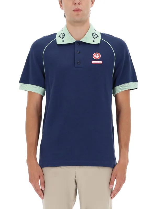 Polo With Logo made by Casablanca