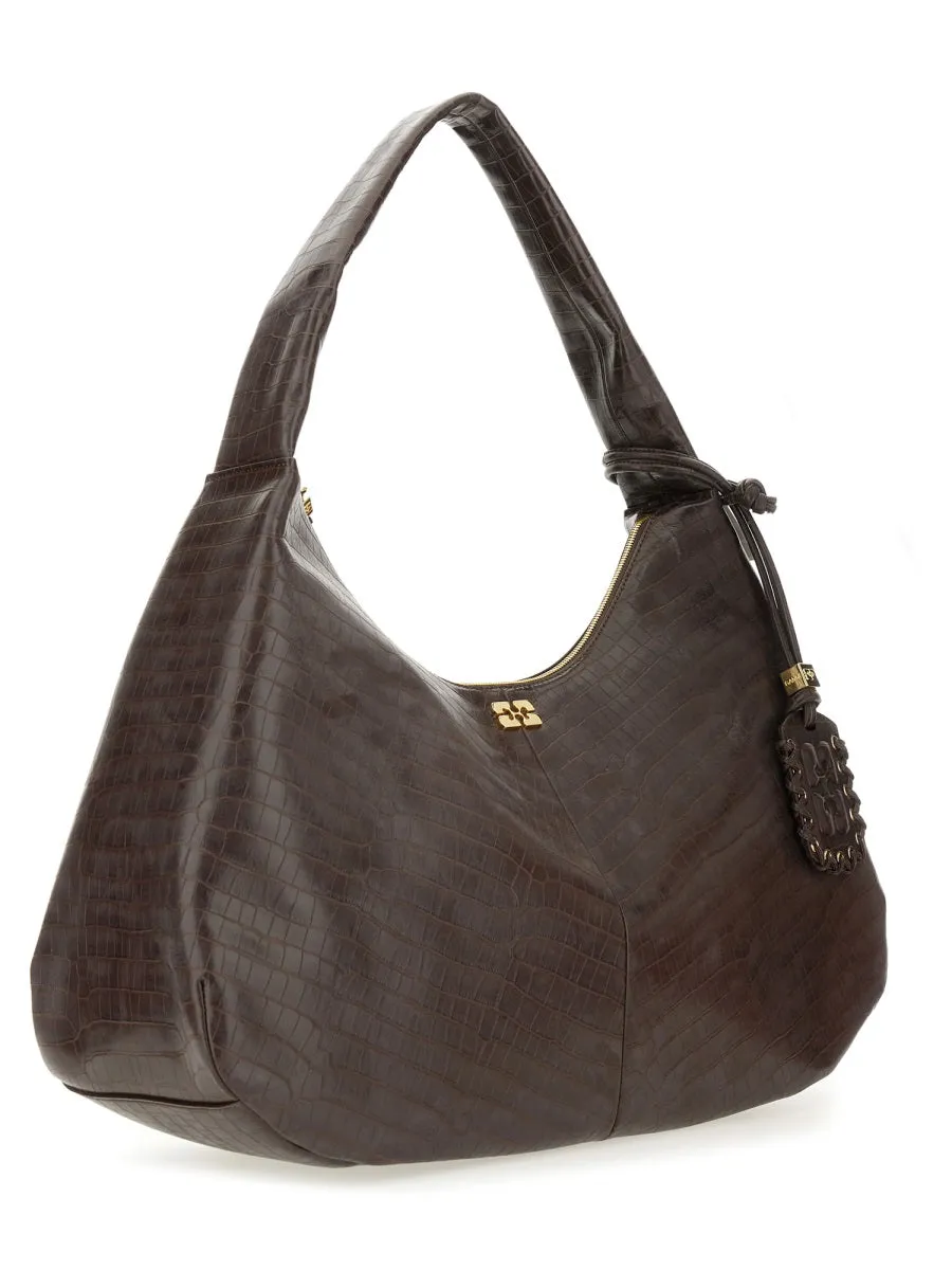 Hobo Bag "Croco Xxl" sold by Wanan Luxury product image thumbnail 3