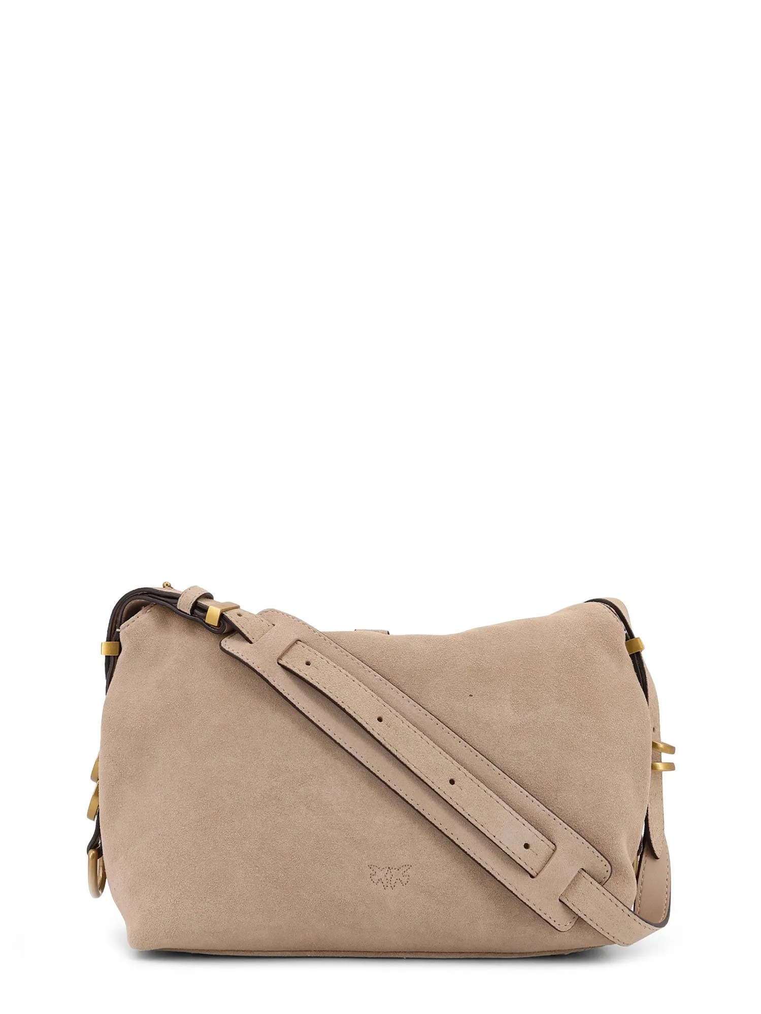 Leather Shoulder Bag With Metal Logo Detail sold by Wanan Luxury product image thumbnail 2