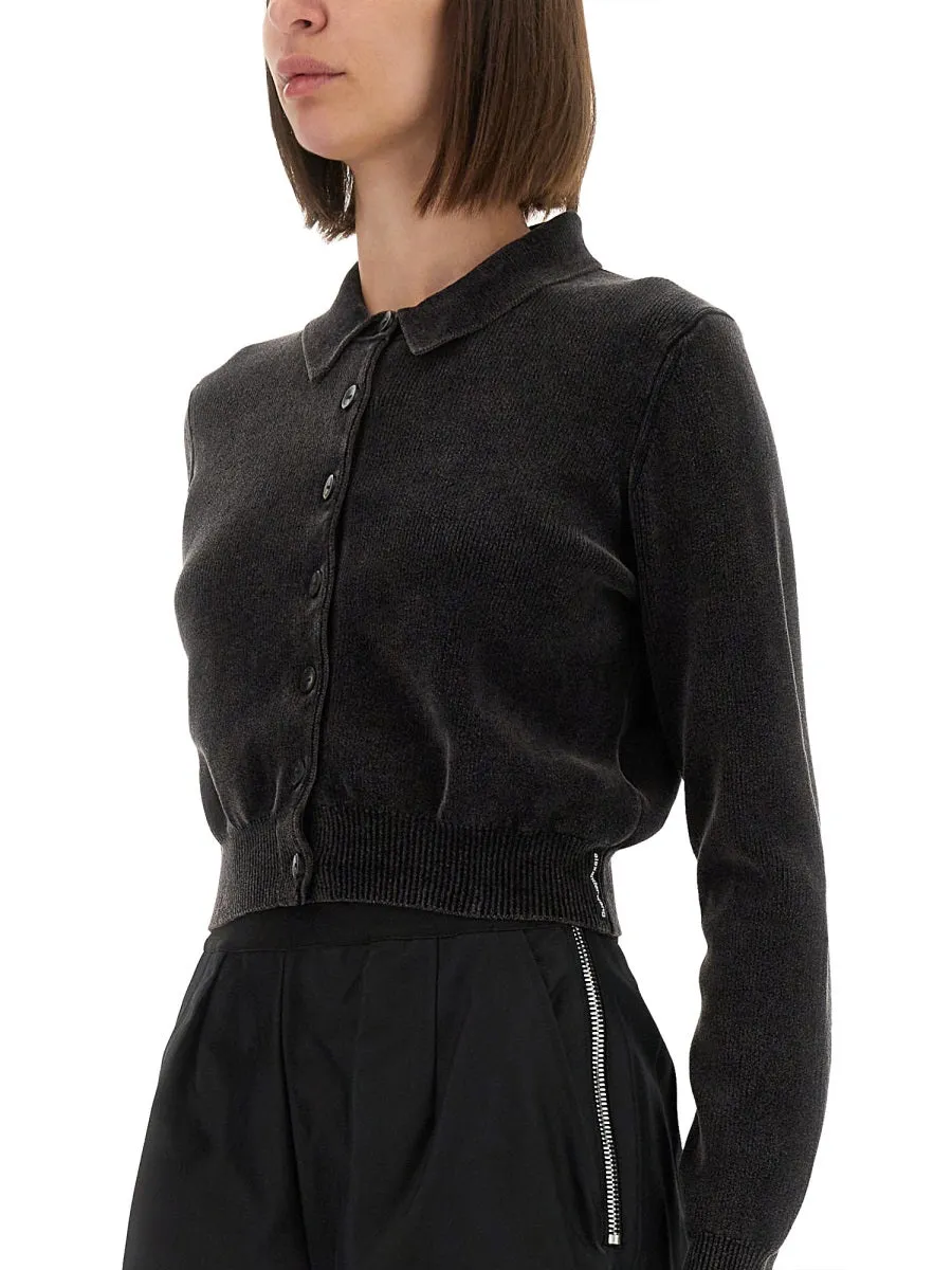 Cardigan With Collar sold by Wanan Luxury product image thumbnail 4