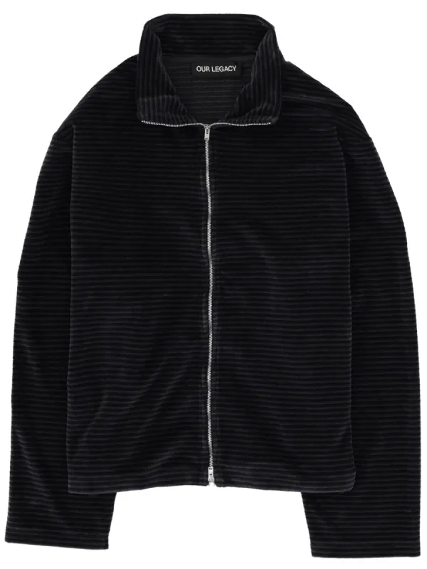 "Shrunken" Zippered Sweatshirt sold by Wanan Luxury