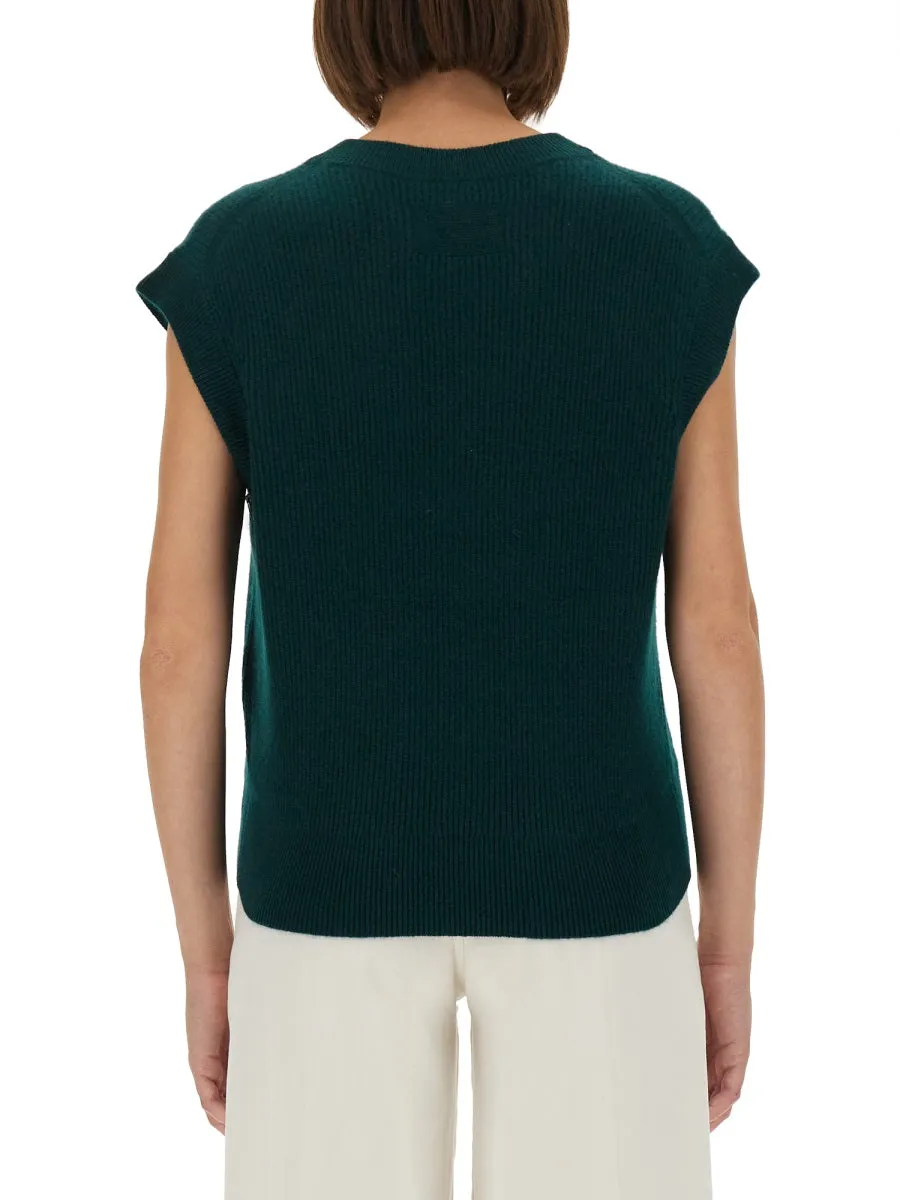 Ribbed Knit Vest sold by Wanan Luxury product image thumbnail 3