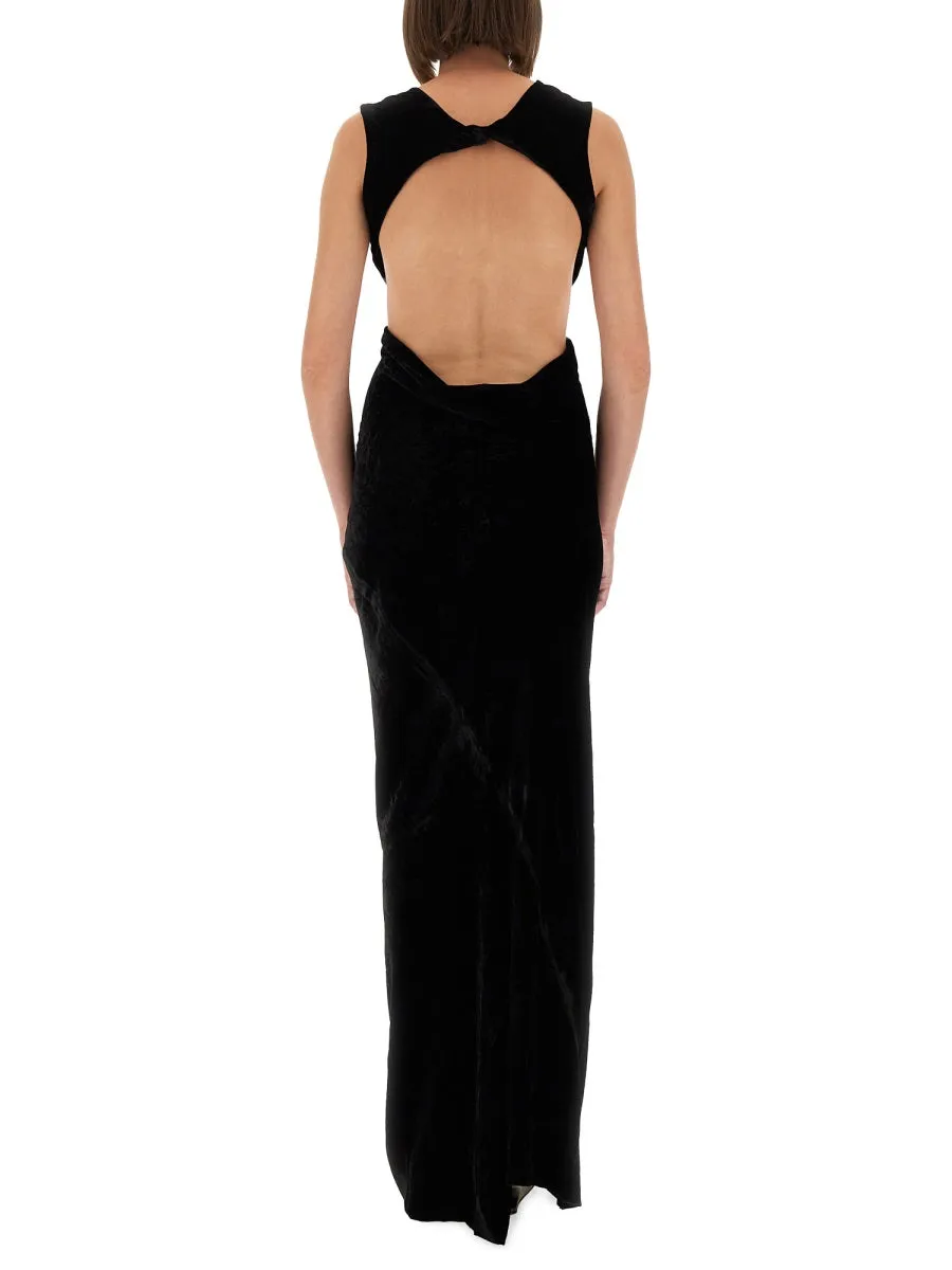 Dress With Open Back sold by Wanan Luxury product image thumbnail 3