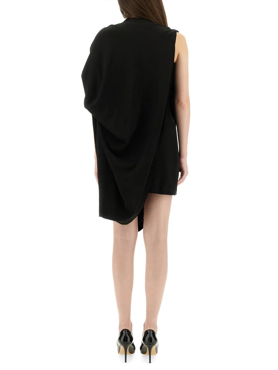 Draped Dress With Piercings sold by Wanan Luxury product image thumbnail 3