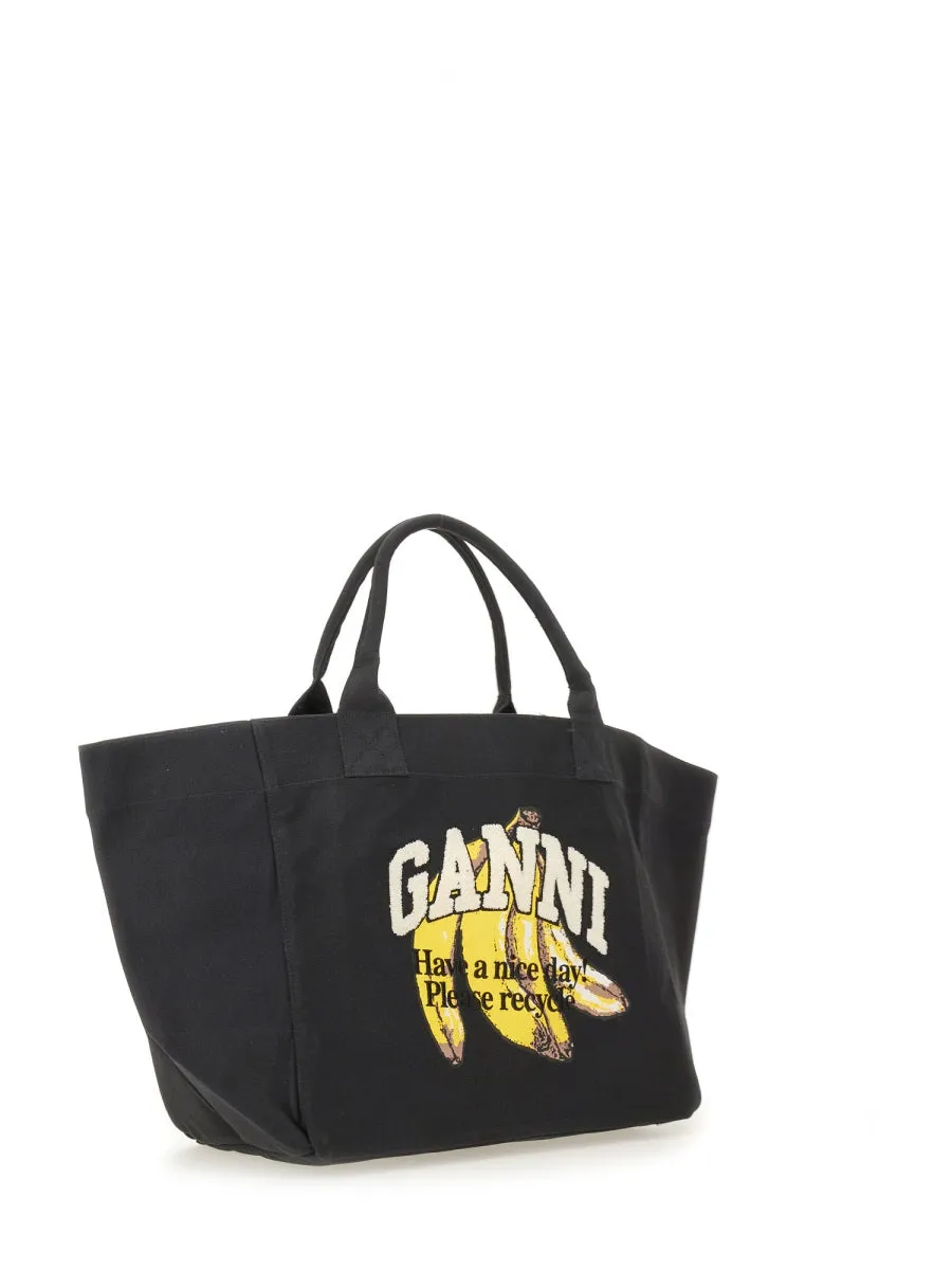 Banana Print Xxl Tote Bag sold by Wanan Luxury product image thumbnail 2