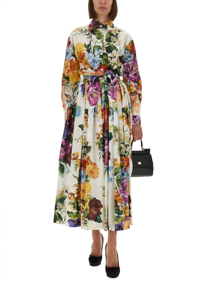 Flower Bouquet Print Skirt sold by Wanan Luxury product image thumbnail 2