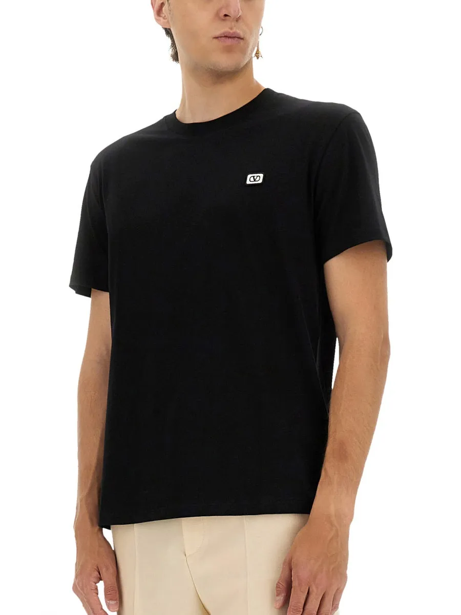 T-Shirt With Signature Vlogo sold by Wanan Luxury product image thumbnail 4