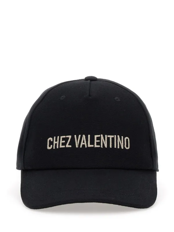 "Chez Valentine" Baseball Hat sold by Wanan Luxury