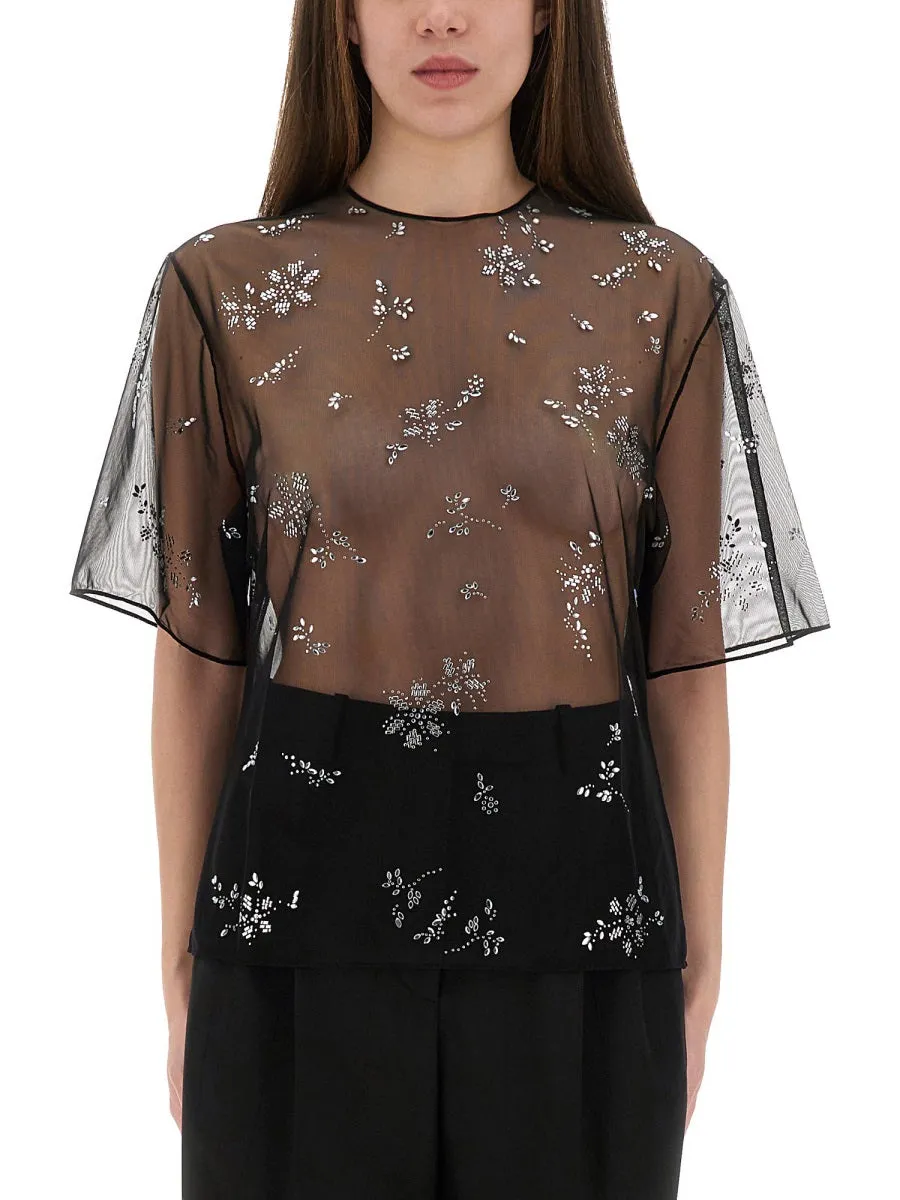 Transparent Top With Applications sold by Wanan Luxury