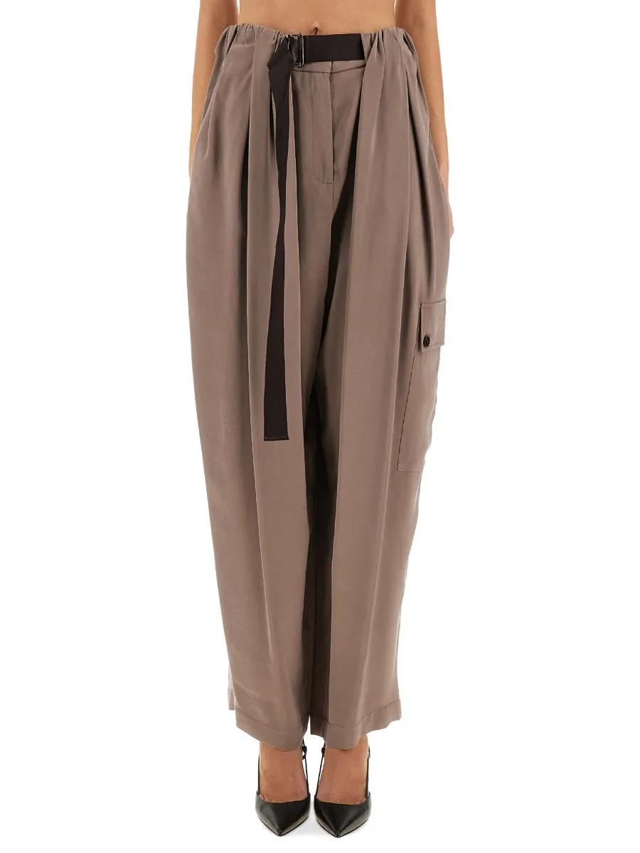 Cargo Pants Ruffled Effect sold by Wanan Luxury