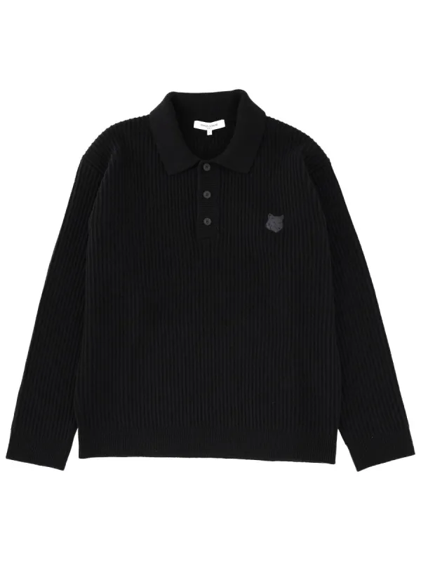 Long-Sleeved Polo Shirt sold by Wanan Luxury