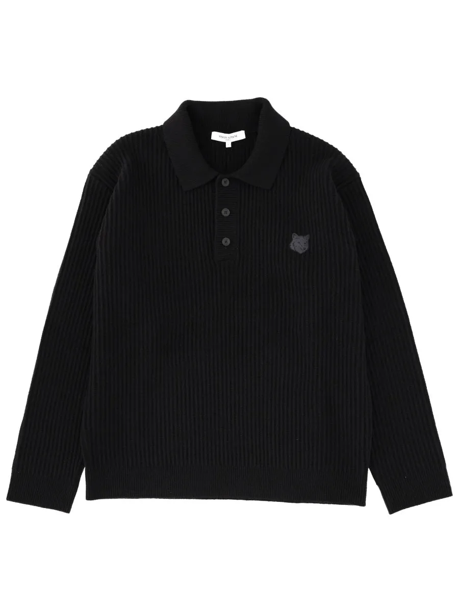 Long-Sleeved Polo Shirt sold by Wanan Luxury