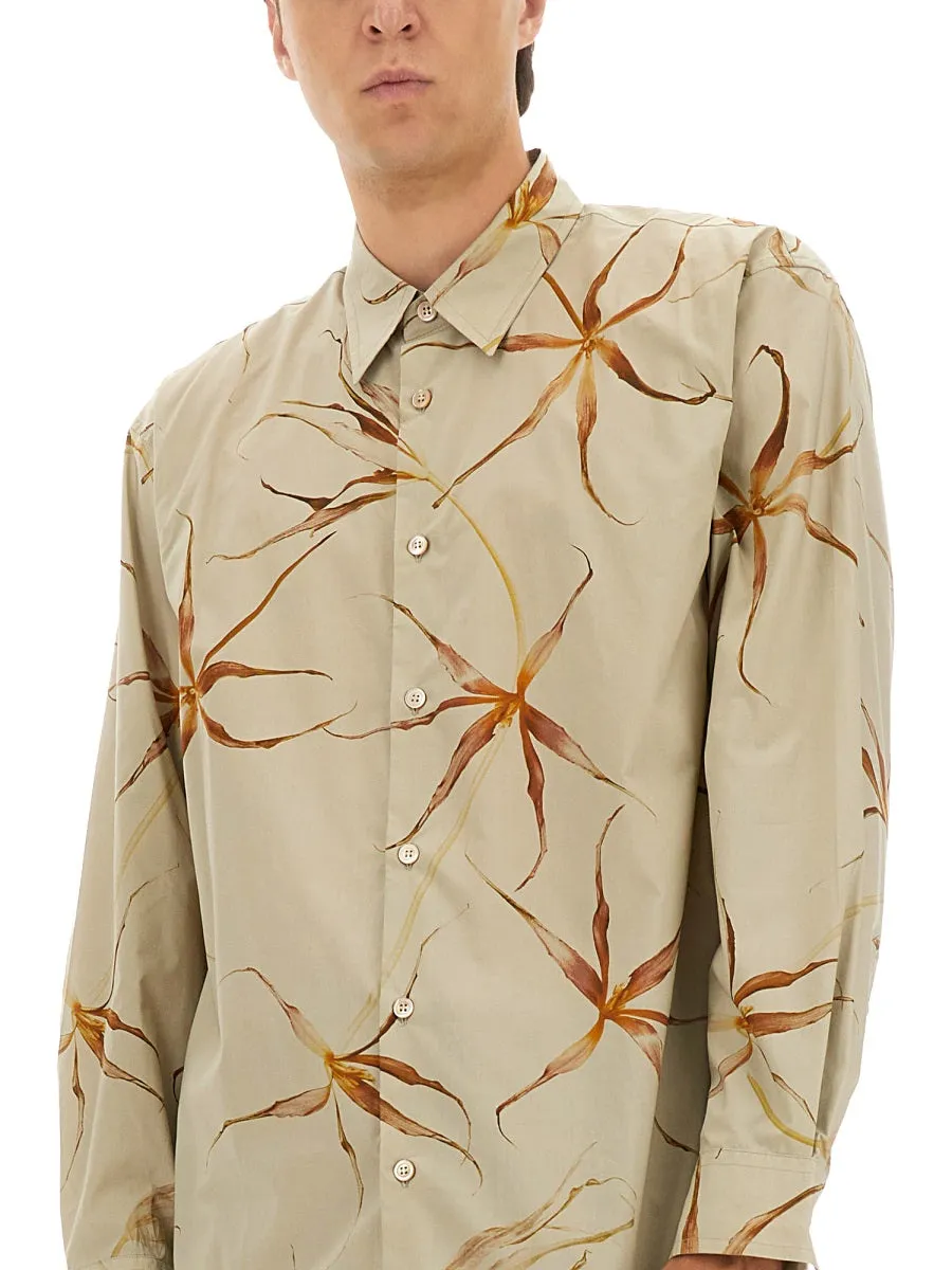 "Tulip" Print Shirt sold by Wanan Luxury product image thumbnail 4